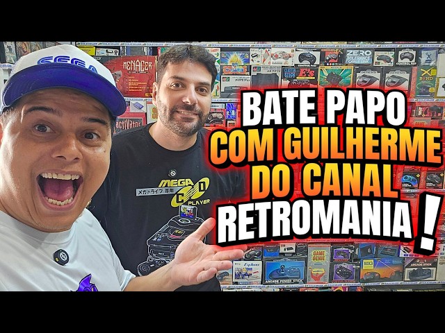 CHAT with GUILHERME from the RETROMANIA CHANNEL!
