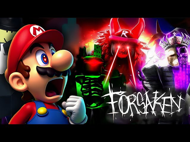 Mario Plays ROBLOX FORSAKEN !!