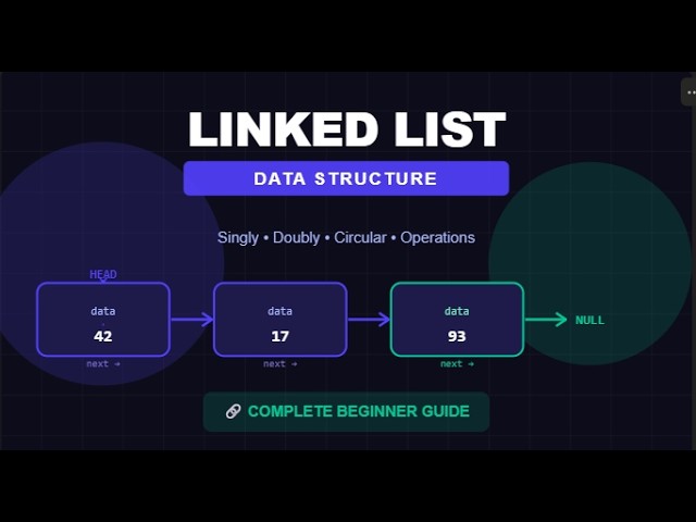 LINKED LIST FOR BEGINNERS