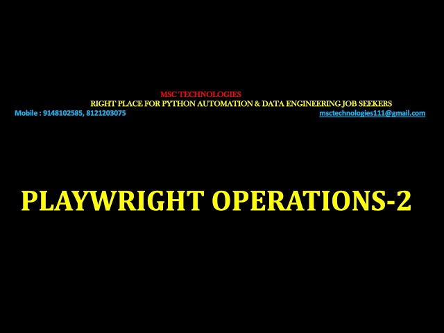 PLAYWRIGHT OPERATIONS-2