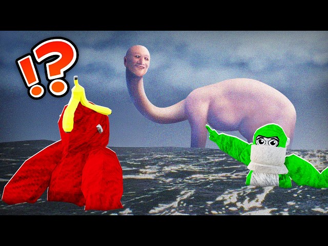 WE SWAM TOO FAR IN GORILLA TAG...