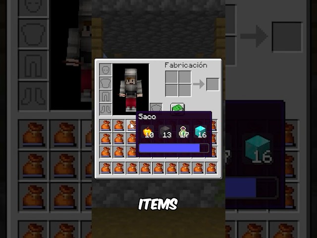 HOW TO DUPLICATE YOUR ITEMS IN MINECRAFT? 🤫⛏️ #shorts