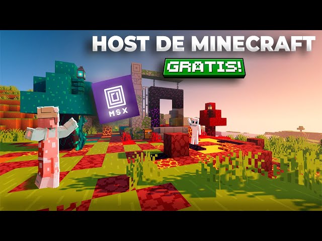 Método GRATUITO 🔥 para CREAR tu SERVIDOR DE MINECRAFT con MSX ✨ [FUNCIONANDO 2026]