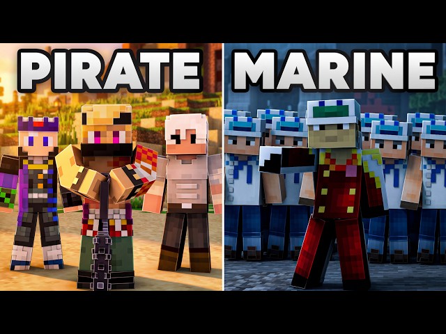 100 Players Simulate A One Piece Civilization In Minecraft