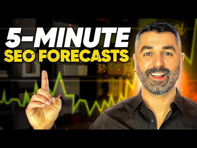 Accurate SEO Forecasts in 5 Mins or Less