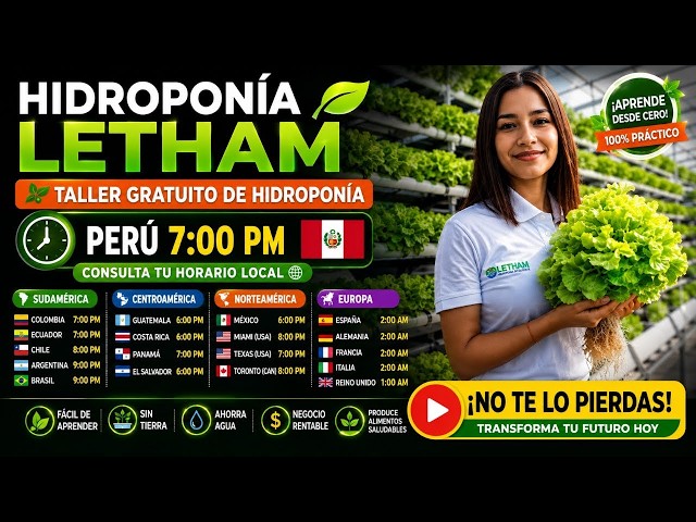 APRENDE A CULTIVAR SIN UTILIZAR EL SUELO AGRICOLA