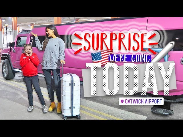 SURPRISING MY LITTLE SISTER WITH A HOLIDAY OF A LIFETIME!