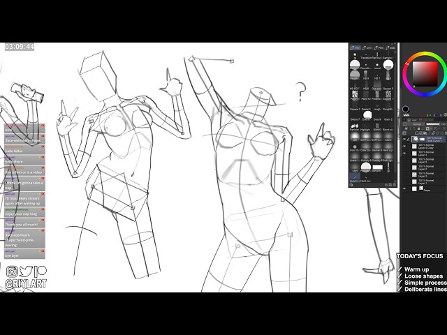 figure drawing | anatomy + construction