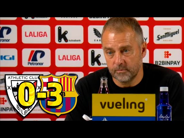 Rueda prensa HANSI FLICK: ATHLETIC CLUB BILBAO 0-3 FC BARCELONA