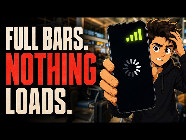 WHY YOU HAVE FULL BARS BUT NO INTERNET?