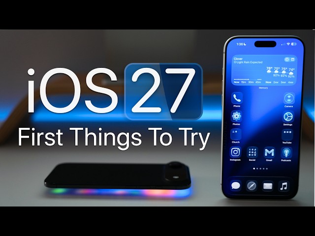iOS 27 Public Beta Released! - First Things To Try