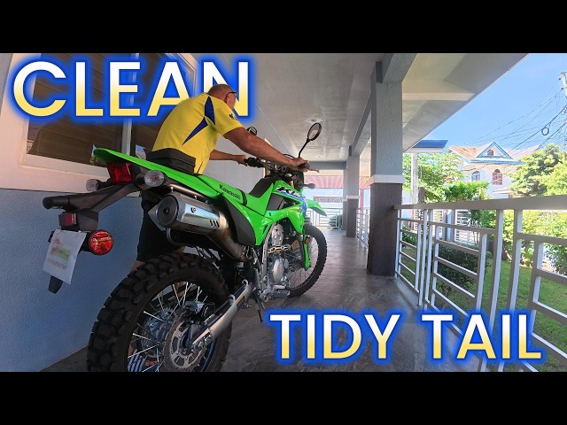 Preparing My KLX300 For The Inevitable / Installing a Tidy Tail (Correct Wiring!)