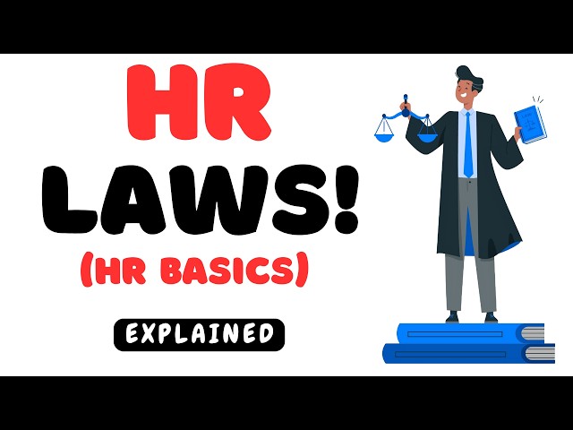 HR Laws You MUST Know! | HR Basics