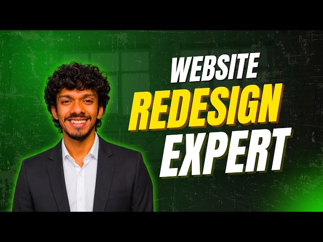 Showcasing My Website Redesign Expertise and Past Projects