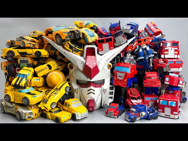 ULTIMATE Big & Small Transformers Toys Collects: Reactivate Unicorn GUNDAM, OPTIMUS PRIME, BUMBLEBEE
