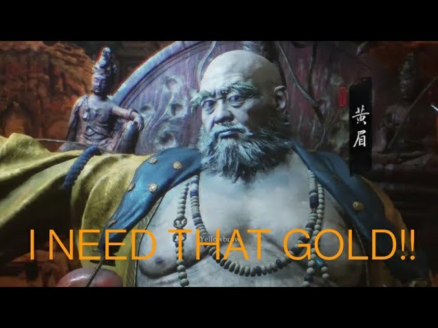 Black Myth: Wukong Golden Buddha palm ✋