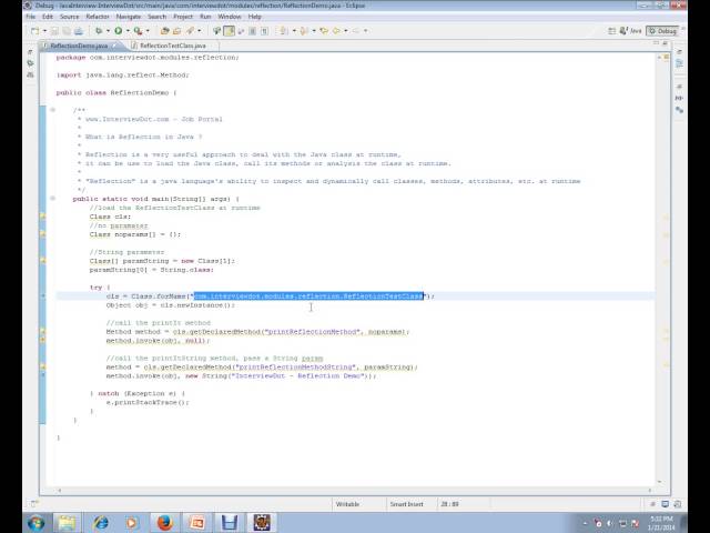 What is Java Reflection