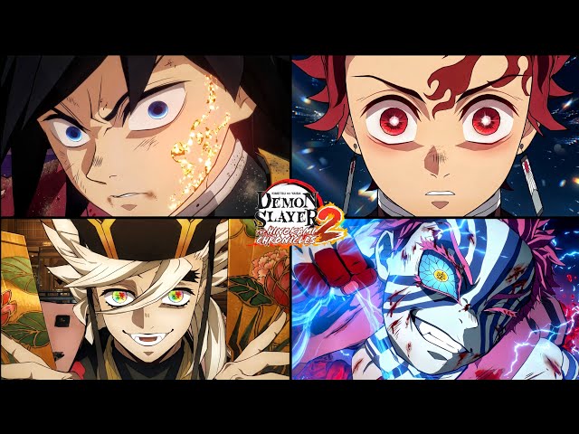 ALL Infinity Castle Character Ultimates (Full DLC Pack) | Demon Slayer Hinokami chronicles2 4K 60FPS