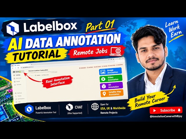 Labelbox Account Creation | Part 01 | AI Data Annotation Tutorial | Remote Jobs Marketplace 🔥😎
