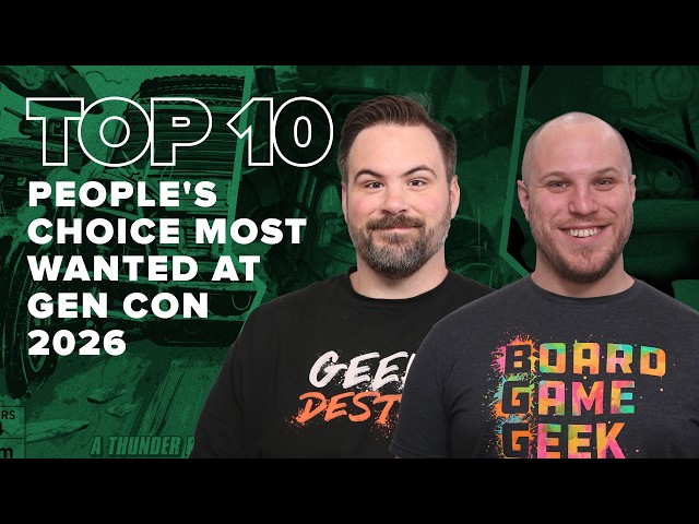 People's Choice Most Wanted at Gen Con 2026