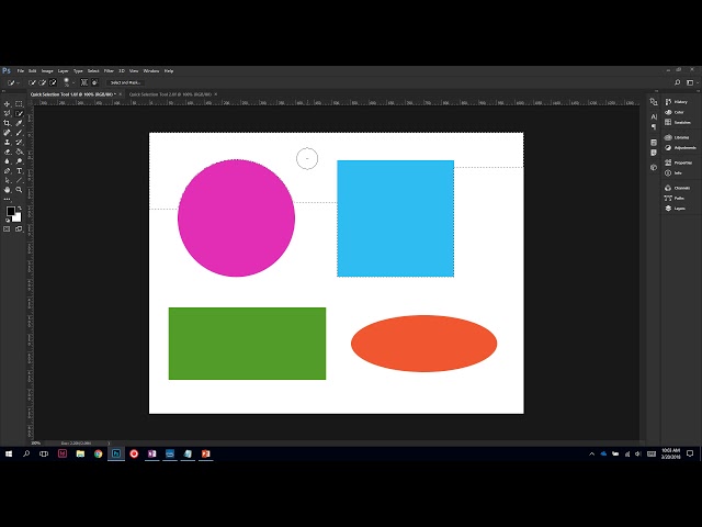 Quick Selection Tool Tip