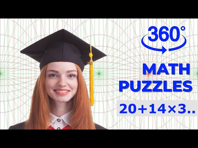 Math Quiz | Math Puzzles | 360°VR #20