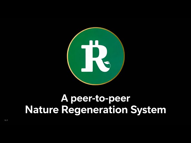 Regeneration Credit: A new cryptocurrency to incentivize the regeneration of ecosystems