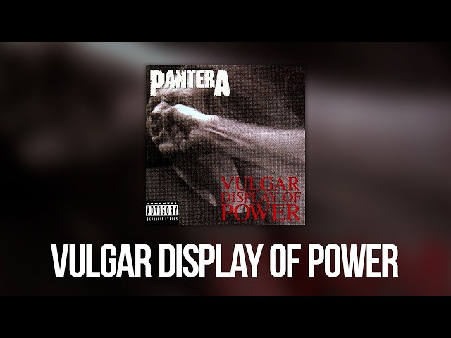 Pantera - Vulgar Display of Power (Full Album) [Official Video]