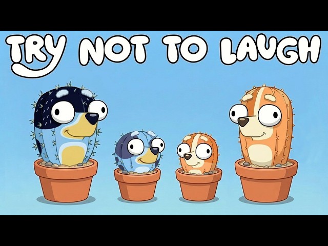 BLUEY - Best TRY NOT TO LAUGH - COMPILATION 🤣 FULLY COOKED [YTP]