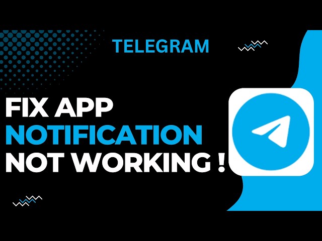 How to Fix Telegram Notification Not Working 2026 !