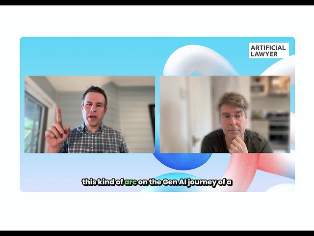 AL TV Interview: Agents, KM + Knowledge Graphs with NetDocuments' Dan Hauck