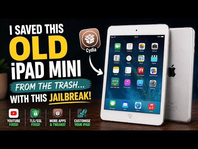 I Saved This Old Unsupported iPad Mini From The Trash... With This Jailbreak!