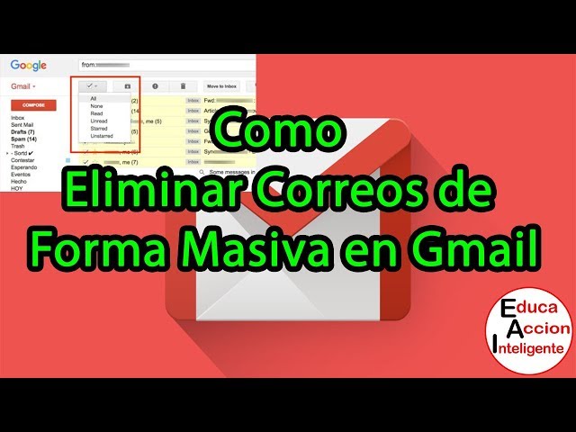 How to Delete Emails in Bulk in Gmail - EducaAccionInteligente