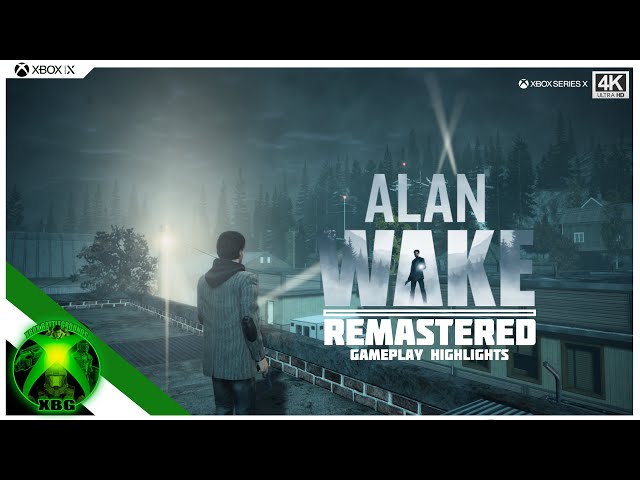 Alan Wake Remastered - Gameplay Highlights Xbox Series X
