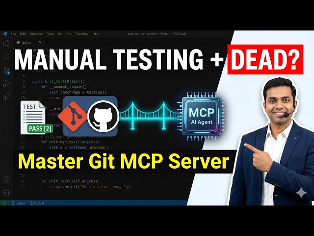 Manual Testing is Dead! 🚨 Master AI Automation Testing with Git MCP Server