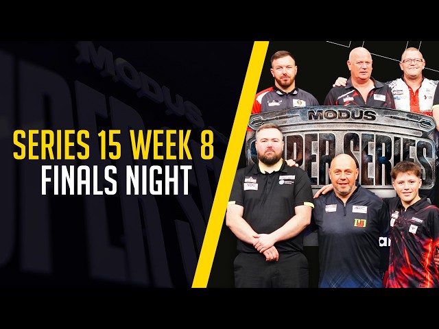 WHO WILL LIFT THE TROPHY!?!🏆 | Live Darts |  Series 15 Week 8 | FINALS NIGHT