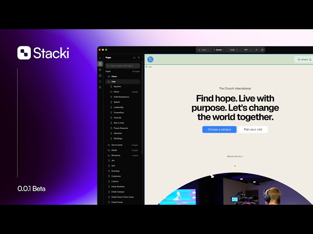 Stacki Website Editor Beta