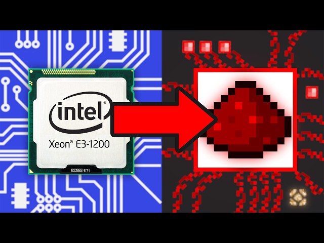 screw it, let's build a computer in Minecraft