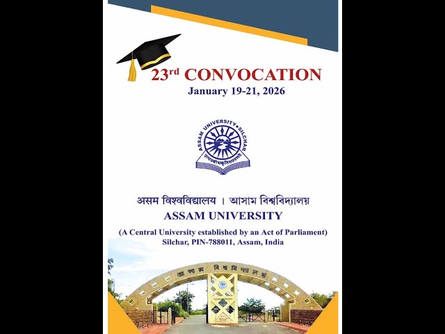 23rd CONVOCATION (2026) DAY 1