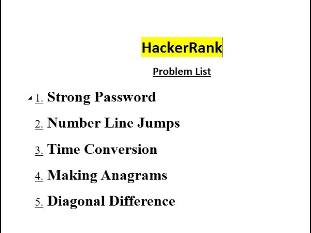 HackerRank solution in C (strong password,time conversion,making anagrams,diagonal difference)