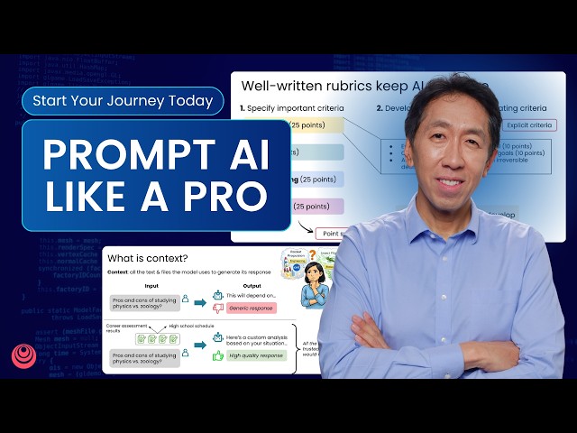 Full AI Prompting Course with Andrew Ng