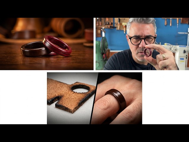Can you NOT make LEATHER RINGS?🤔