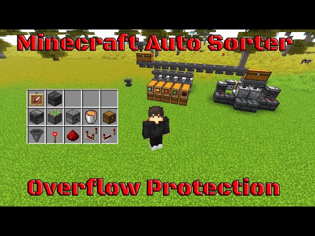 Ultimate Auto Item Sorter with Overflow Protection [Works on Minecraft 26.1]