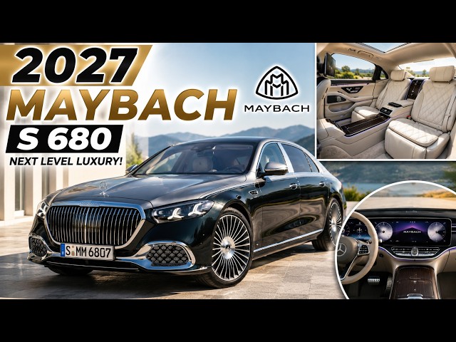 2027 Mercedes Maybach S 680 Revealed with Stunning Luxury Upgrades