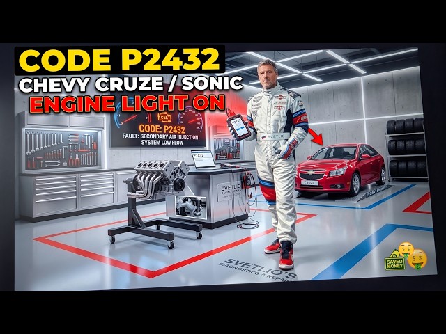 Code P2432 Chevrolet Cruze Sonic, Chevy Cruze Sonic Engine Light On