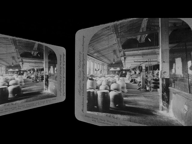 Paint Shop, Baldwin Locomotive Works, Philadelphia 1905 (silent, still image)