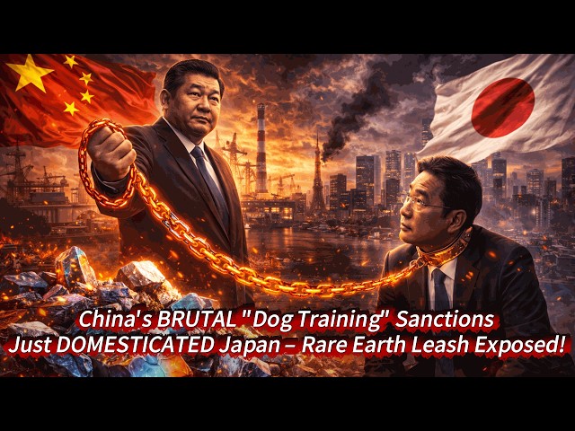 China's BRUTAL Dog Training Sanctions Just DOMESTICATED Japan – Rare Earth Leash Exposed#ChinaRising