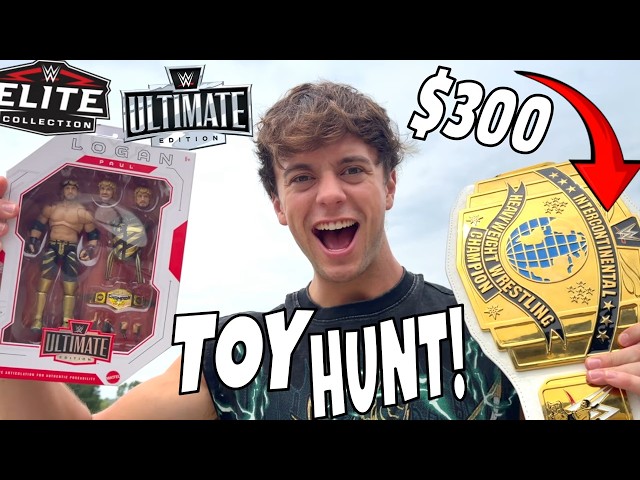 REPLICA CHAMPIONSHIP FOUND on WWE TOY HUNT!