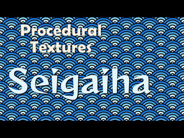 Siegaiha Pattern using Affinity Photo's Procedural Texture Filter