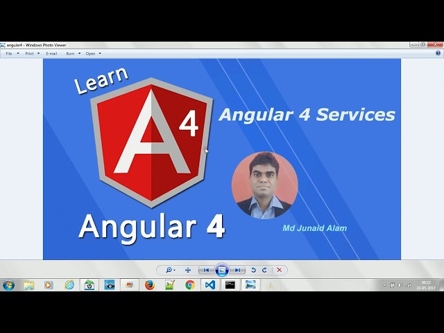 Angular Services (Angular 4) -  #9